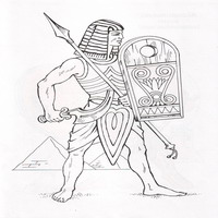 Воины древности - египетскией воин