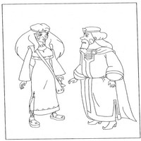 Раскраски с персонажами Три богатыря