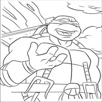 Раскраски с Черепашками-ниндзя (Teenage Mutant Ninja Turtles, TMNT) - победа будет за нами